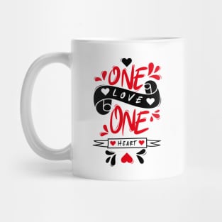 One Love One Heart Mug